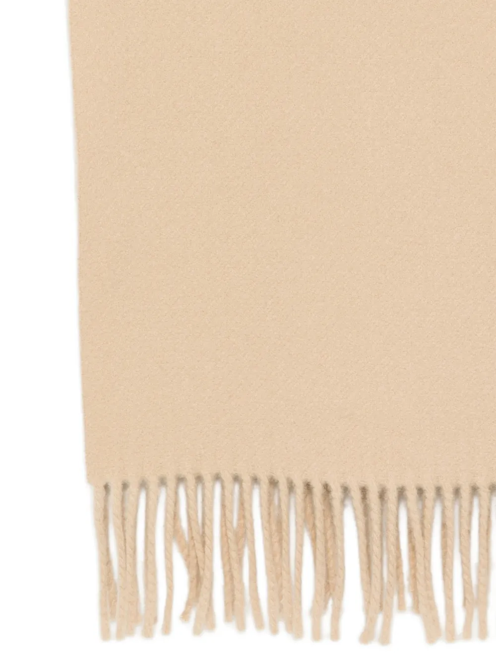 SANDRO Sjaal met franje Beige