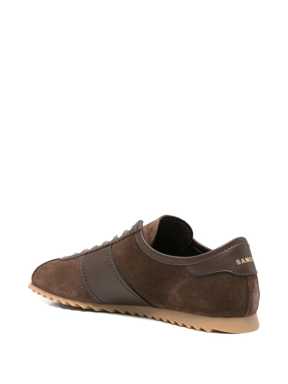 SANDRO Sneakers met vlakken Bruin