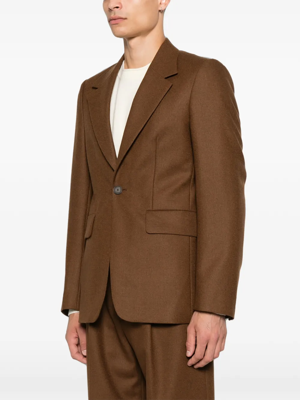 SANDRO Blazer met knopen Bruin