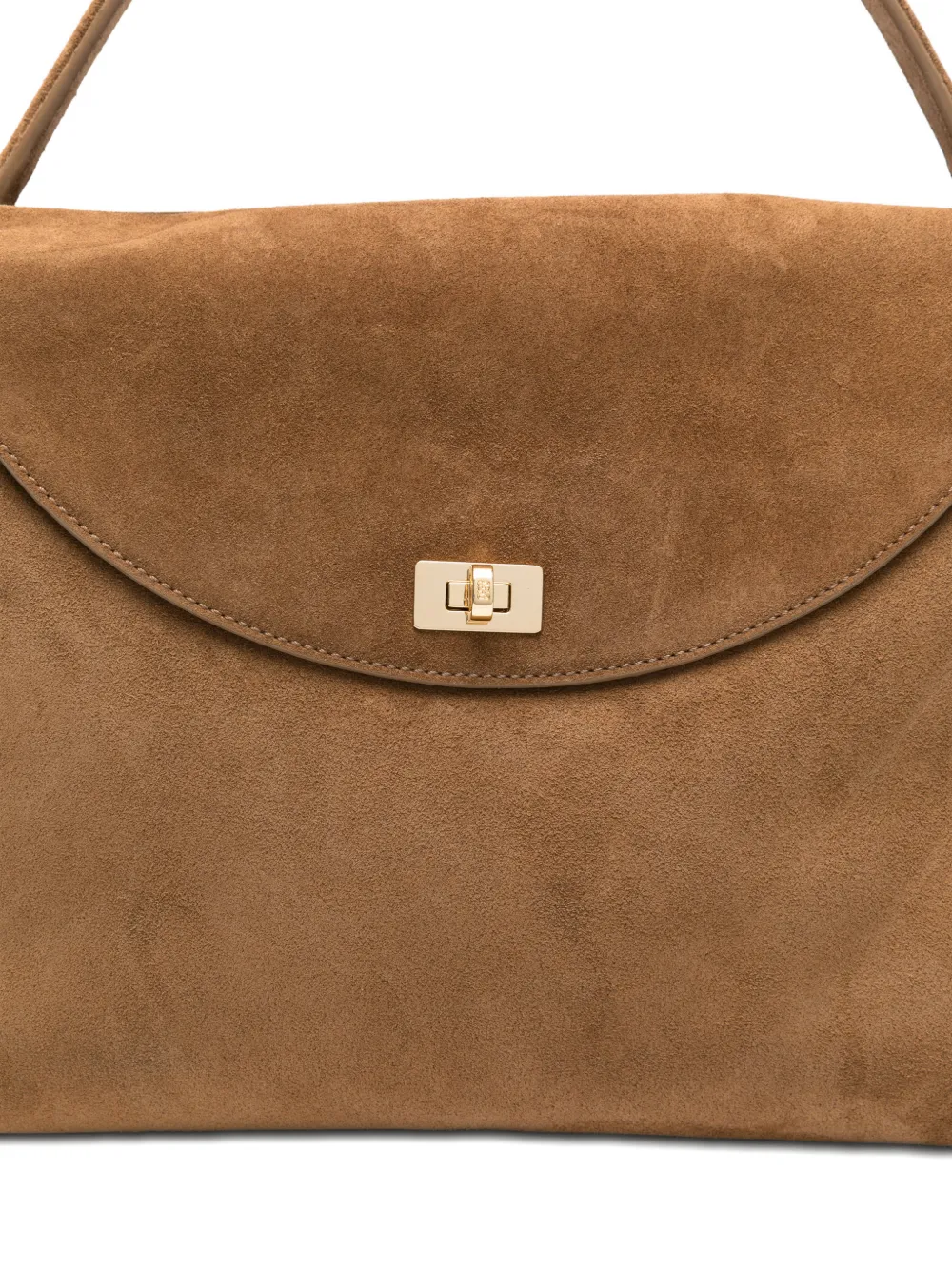 SANDRO Suède shopper Bruin