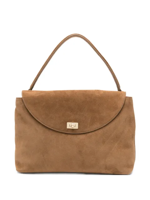 SANDRO Le Grand Bazaar suede tote bag