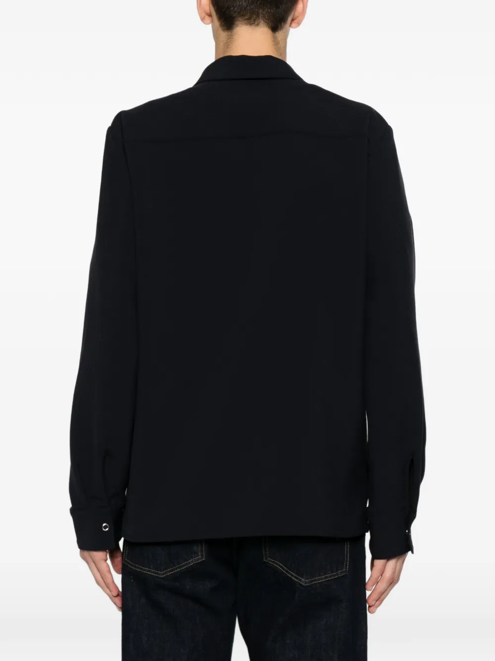 SANDRO Joker shirtjack met rits Blauw