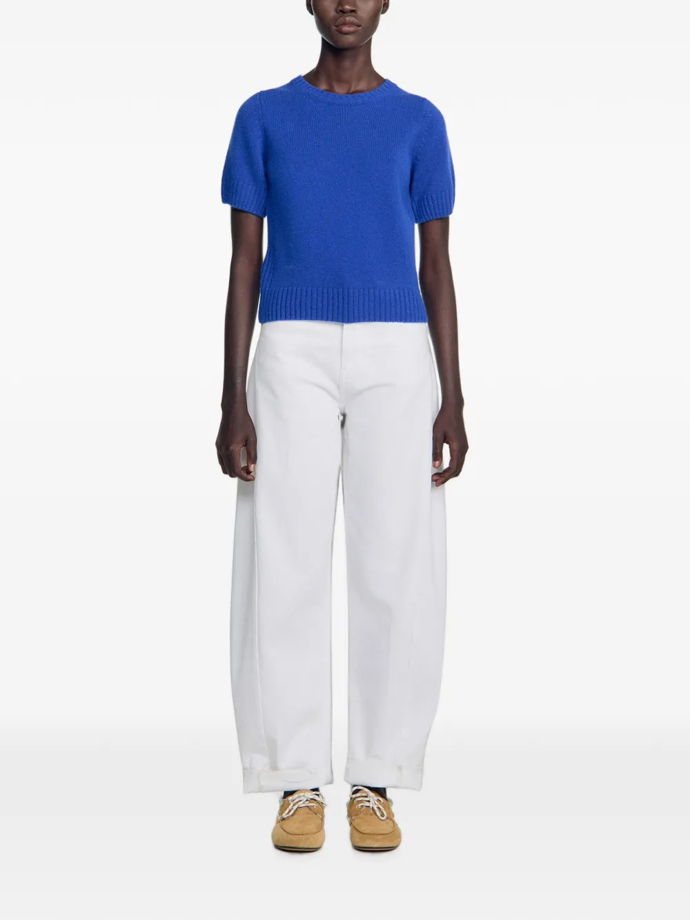 SANDRO T-shirt met korte mouwen Blauw
