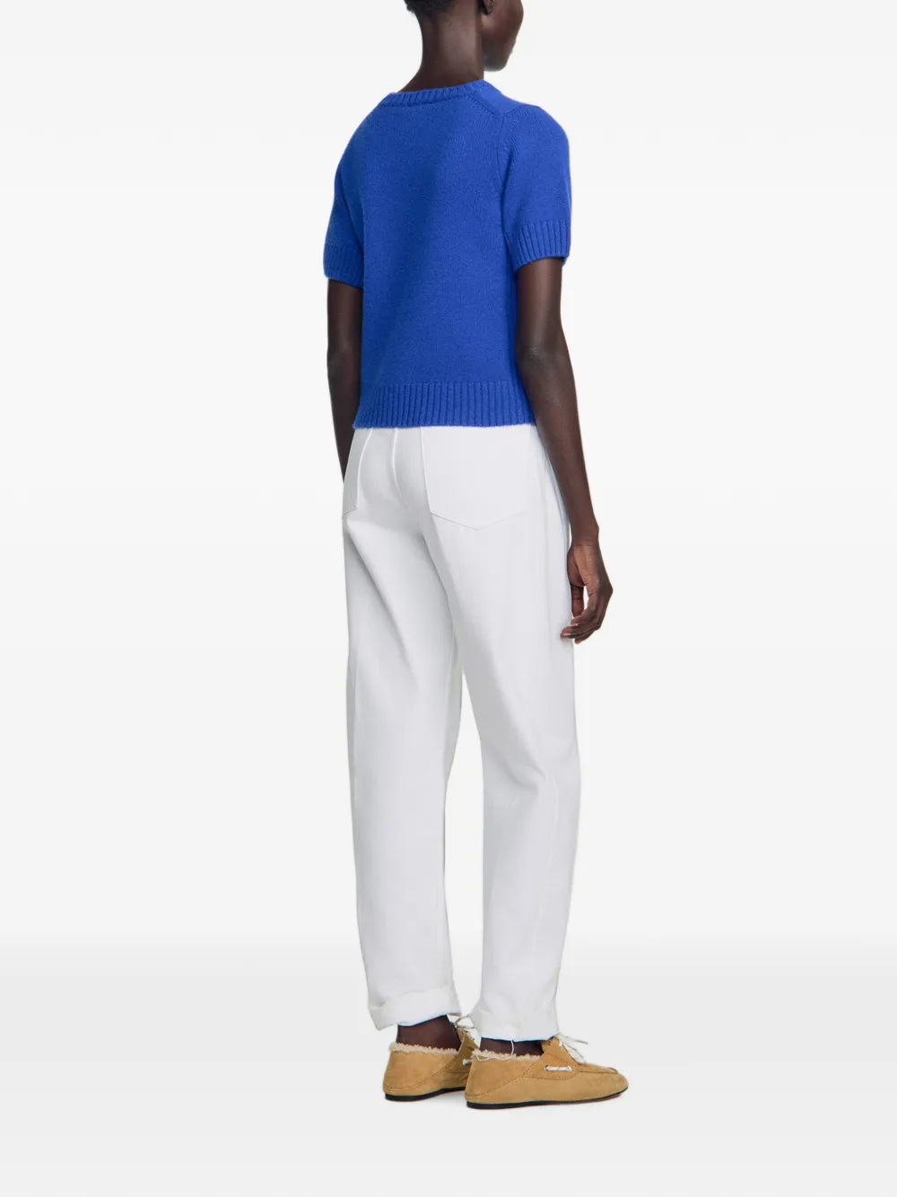 SANDRO T-shirt met korte mouwen Blauw