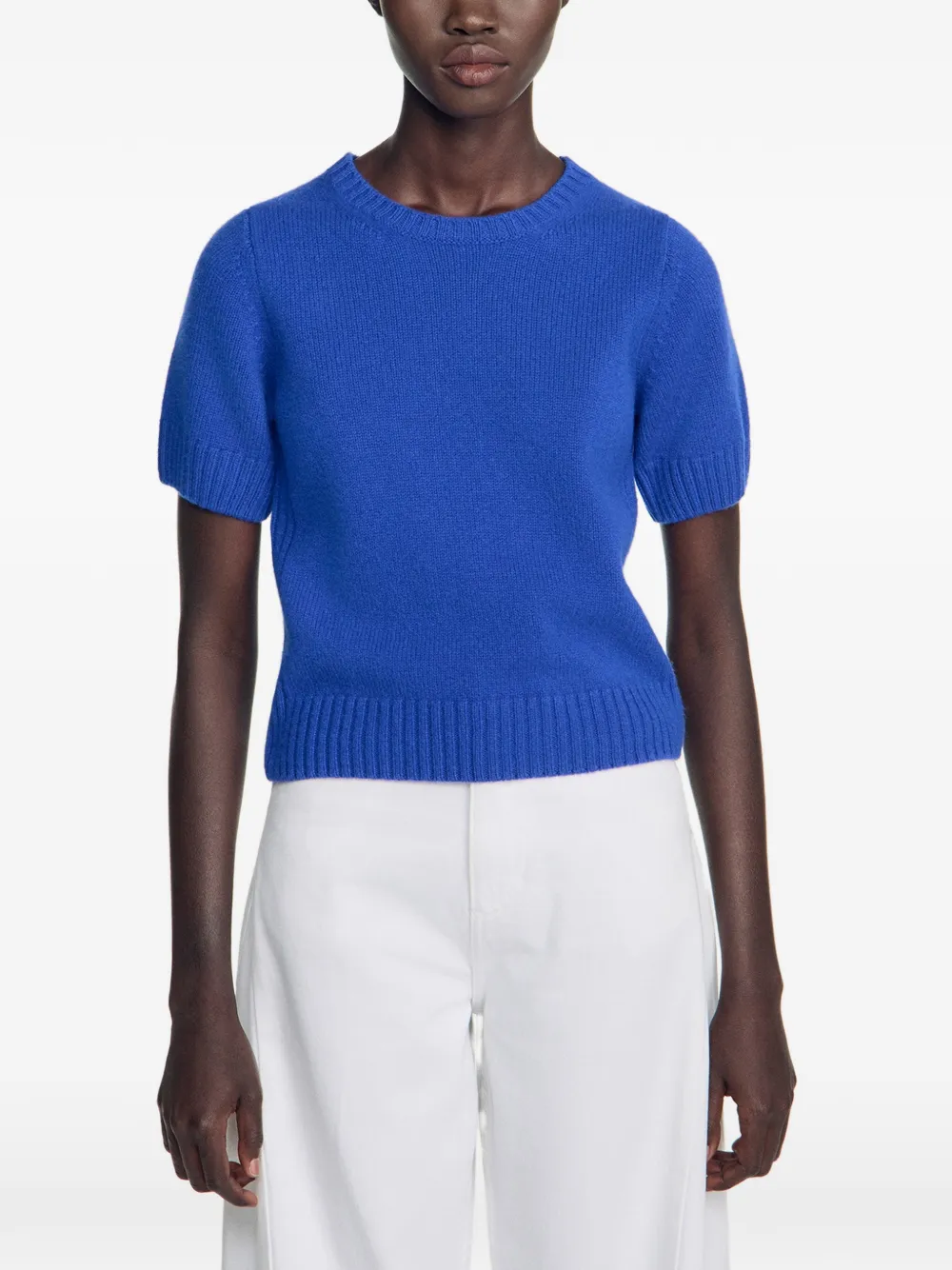 SANDRO T-shirt met korte mouwen Blauw