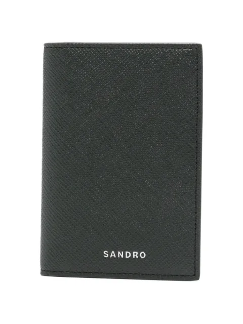 SANDRO tarjetero con logo estampado