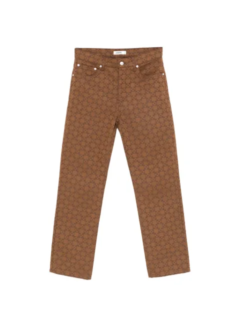 SANDRO jeans con motivo del monograma