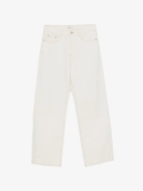 SANDRO contrast-stitch jeans