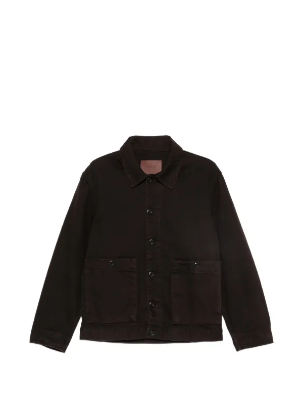 sandro デニムジャケット ブラウン SANDRO デニムジャケット | ブラウン | FARFETCH JP