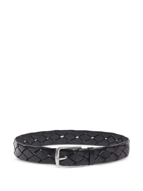 SANDRO braided leather belt