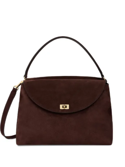 SANDRO bolsa de hombro mini de gamuza