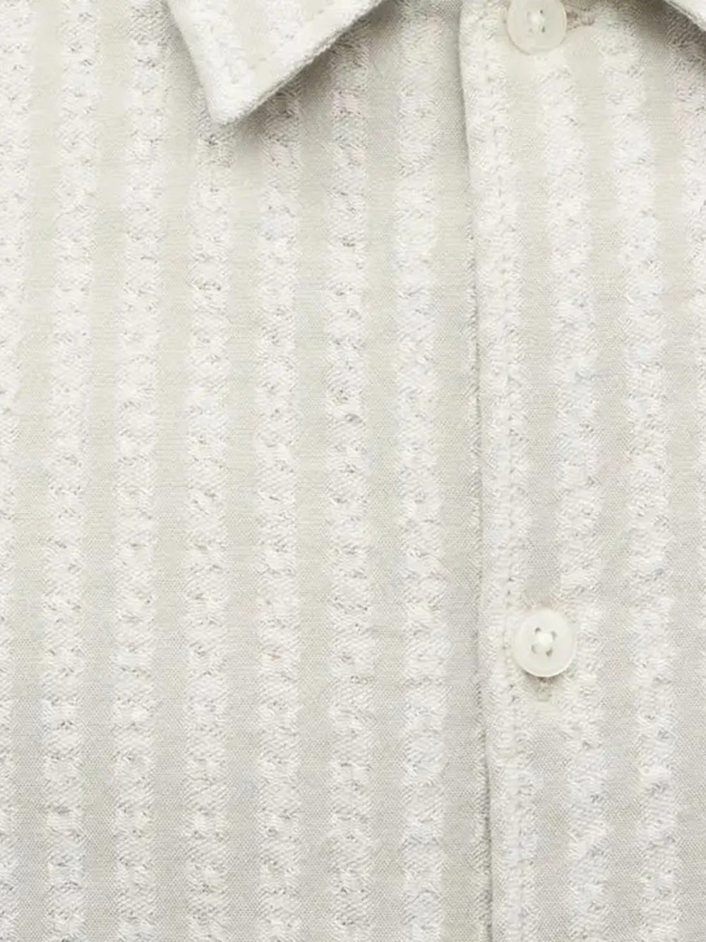  Samsoe Samsoe Camisa Avan Jx A Rayas - Gris 