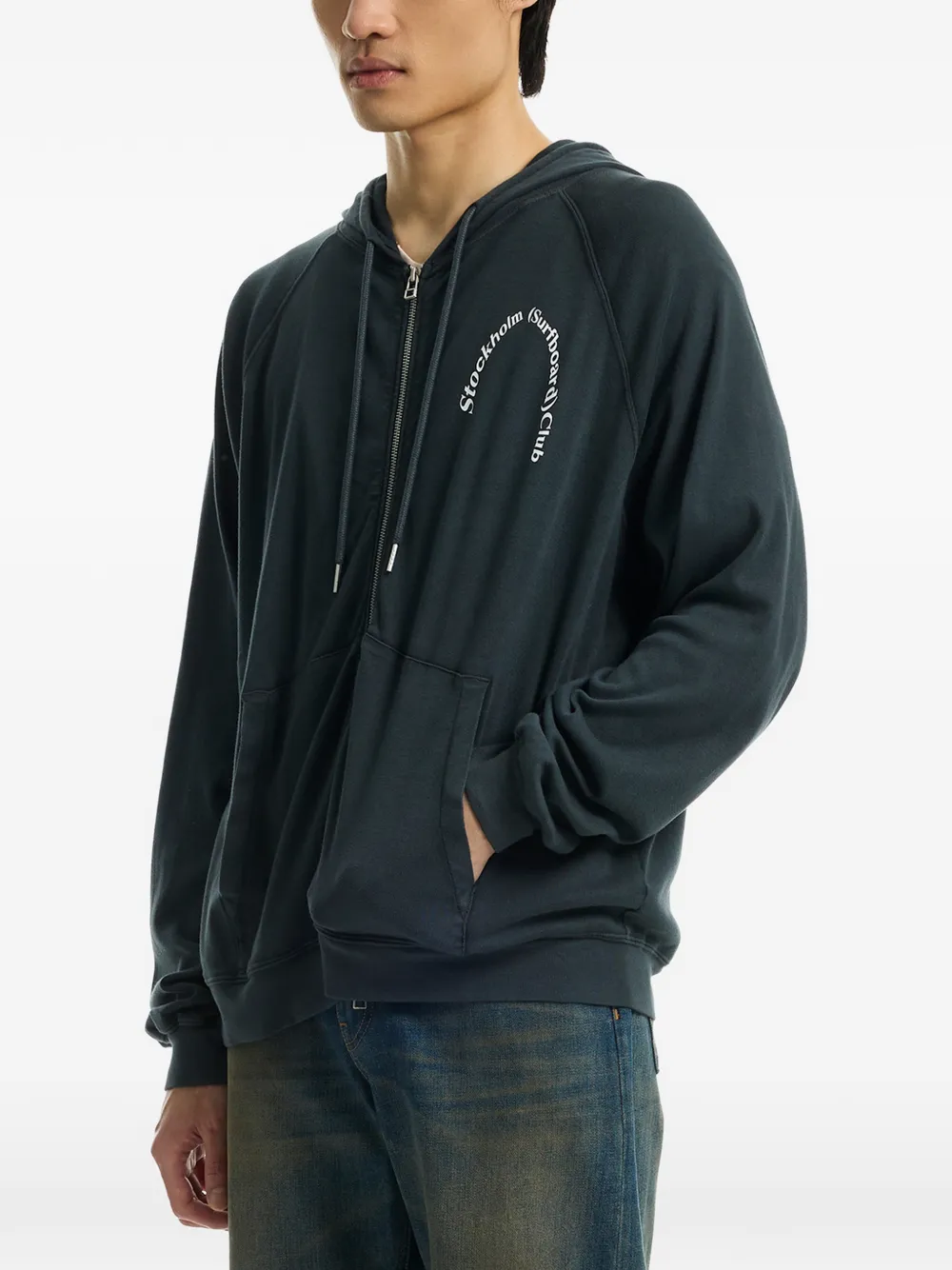 Stockholm Surfboard Club ジップアップ パーカー | ブルー | FARFETCH JP