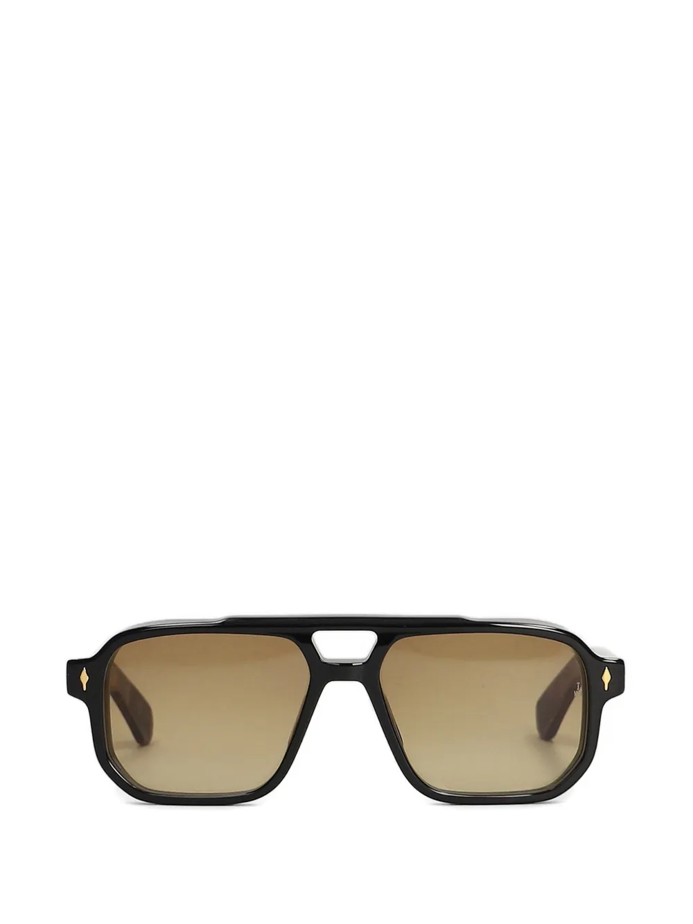 Jacques Marie Mage Evans geometric-frame sunglasses - Nero