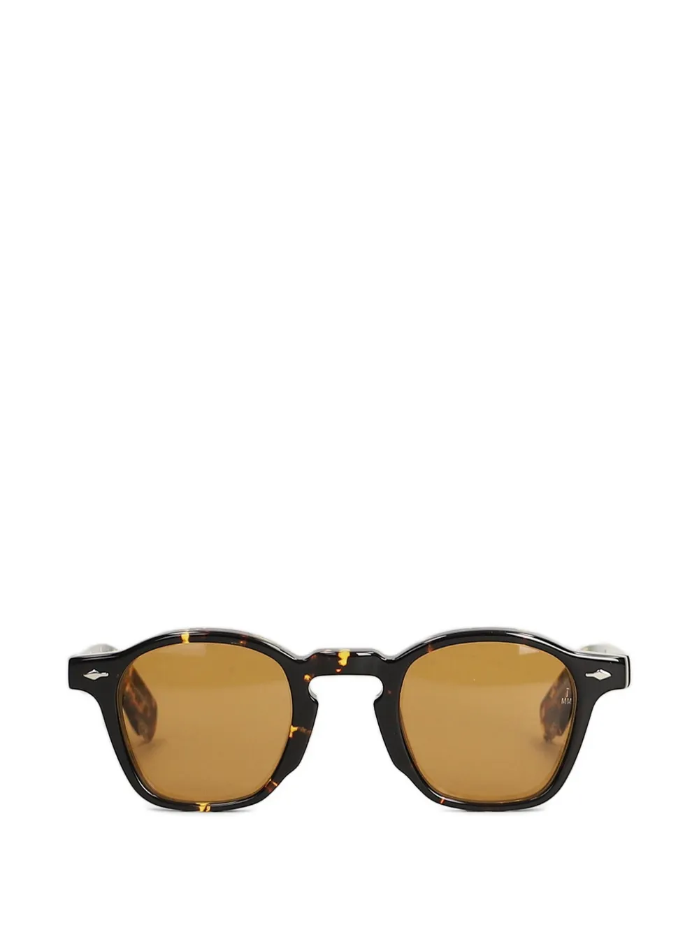 Jacques Marie Mage Zephirin tortoiseshell-effect sunglasses - Marrone