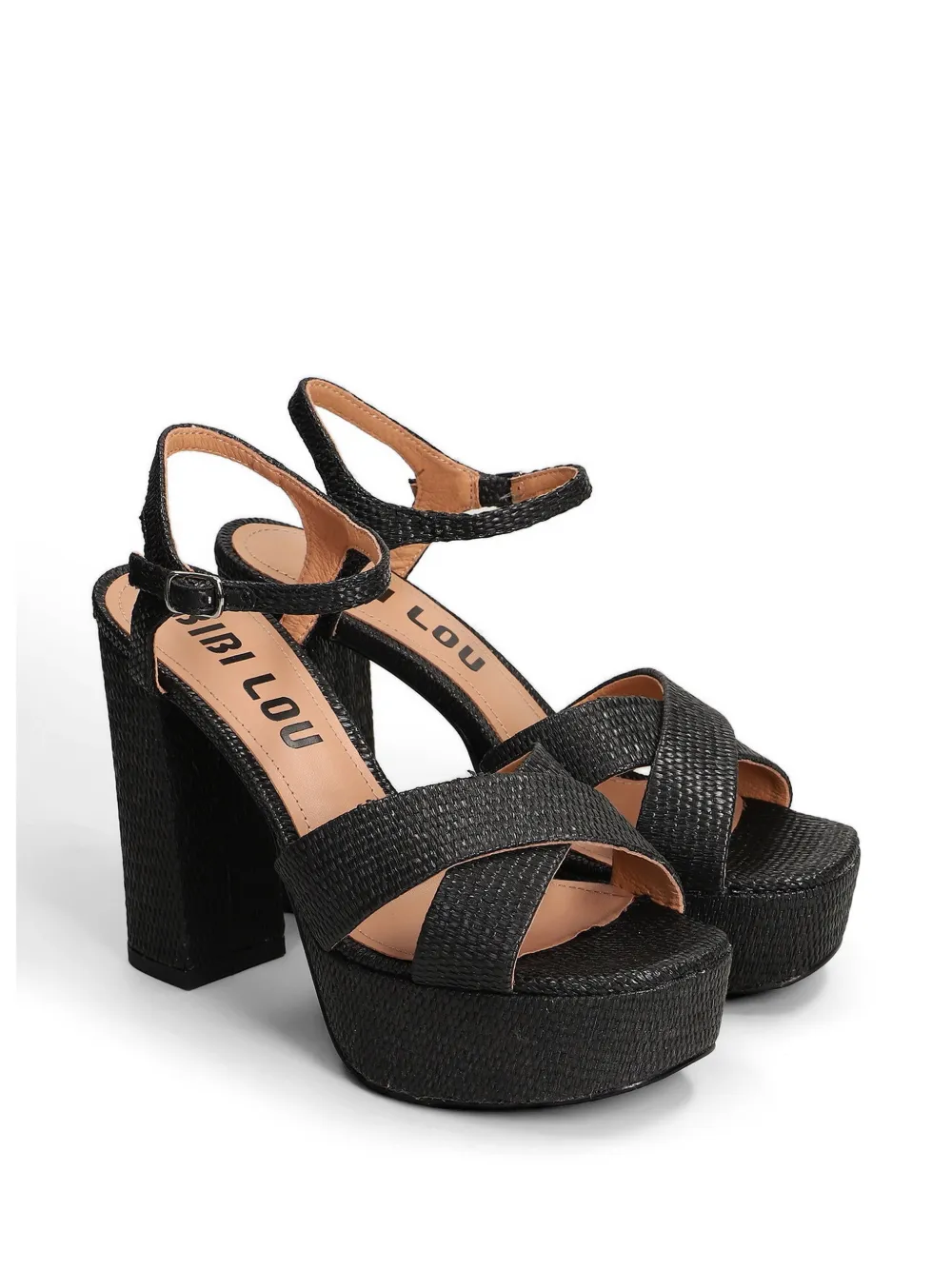 Bibi Lou PRIMROSE geweven sandalen Zwart