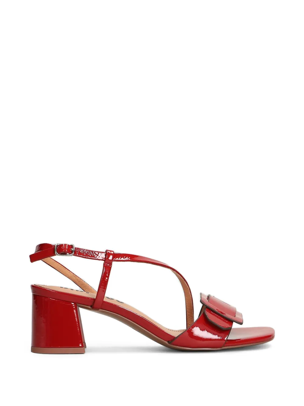 Bibi Lou Altair sandalen met gespdetail en blokhak Rood