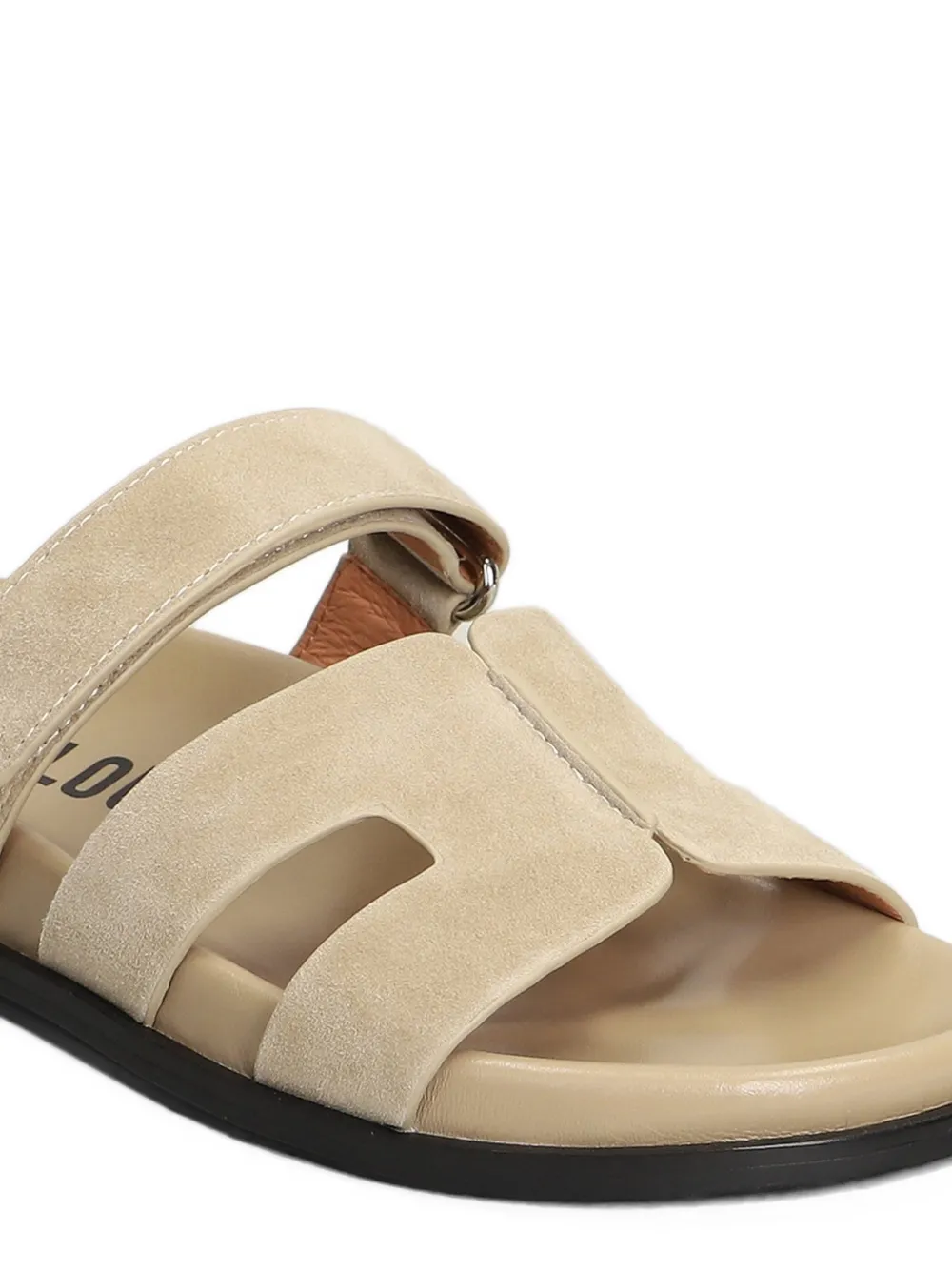 Bibi Lou Mindy touch-strap sandals Beige