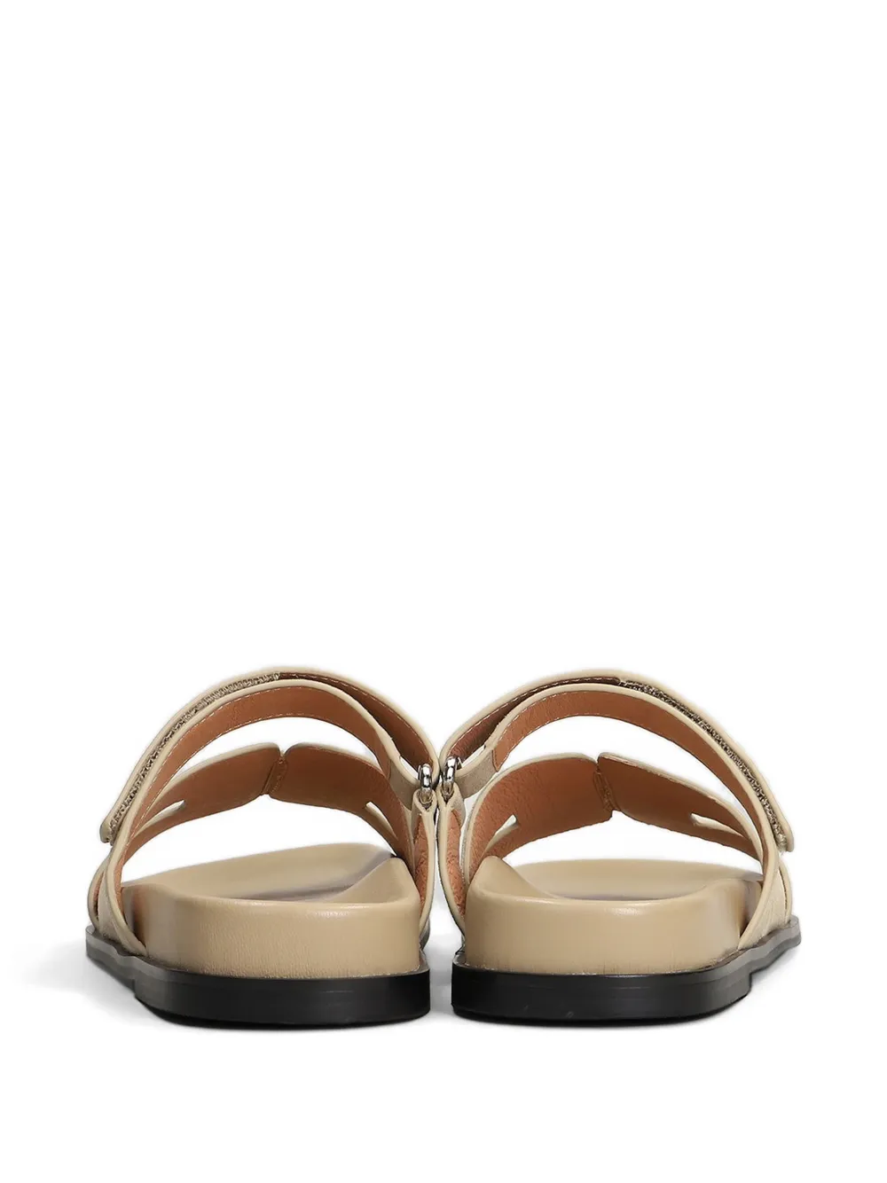 Bibi Lou Mindy touch-strap sandals Beige