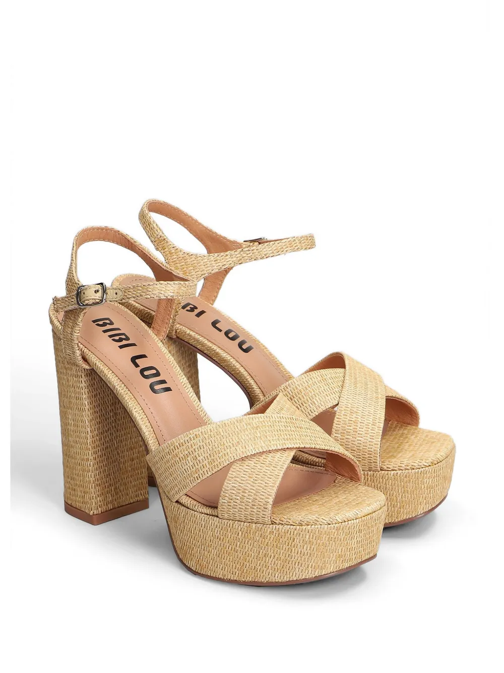 Bibi Lou PRIMROSE geweven sandalen Beige