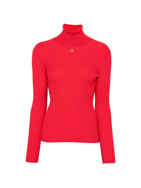 SANDRO logo-plaque sweater