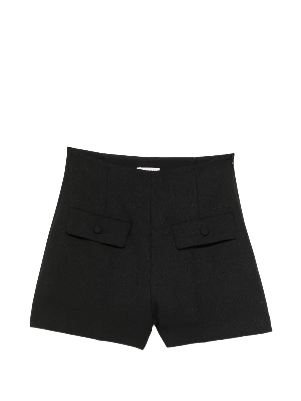 SANDRO Shorts a vita alta - Nero