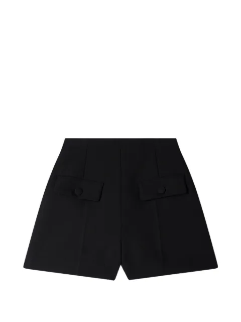 SANDRO high-waisted wool shorts