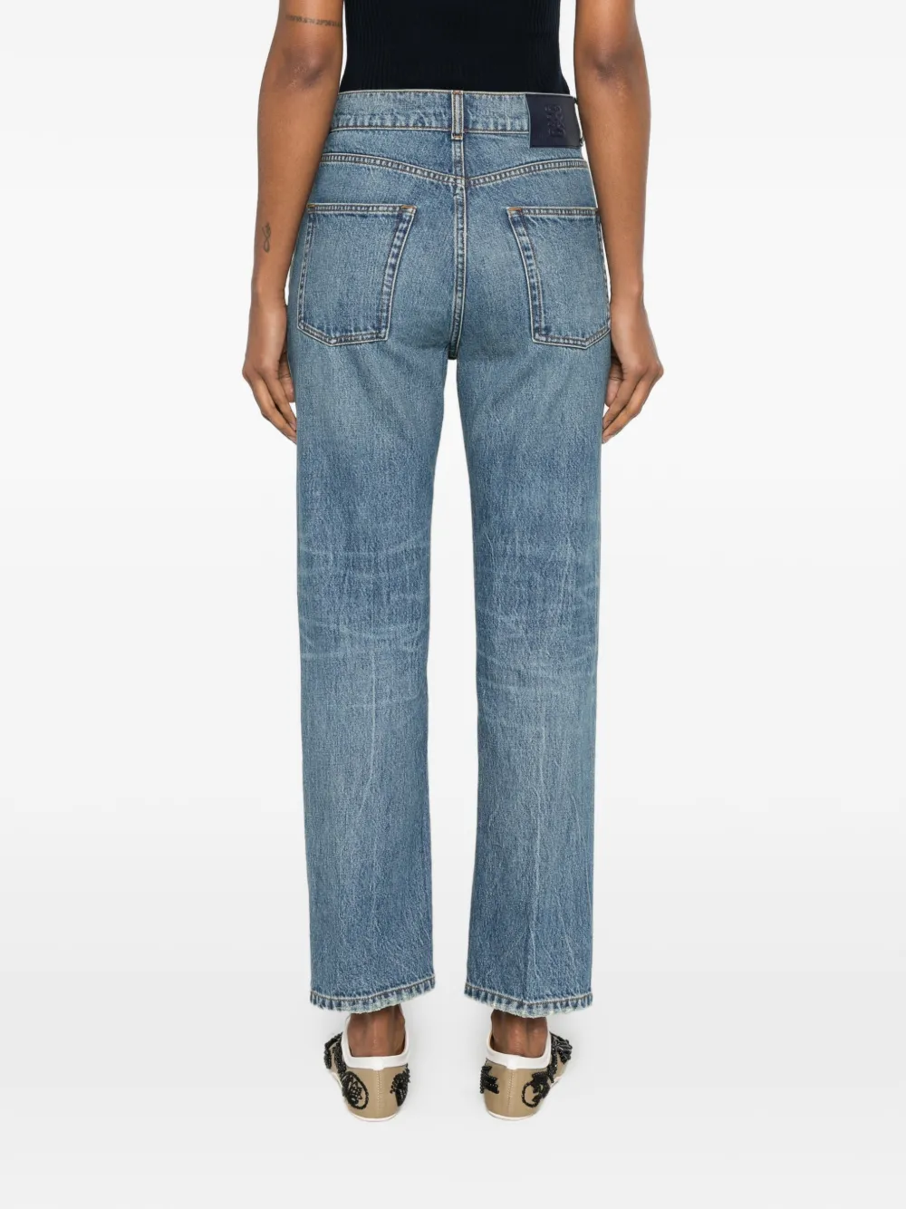 SANDRO Straight jeans Blauw