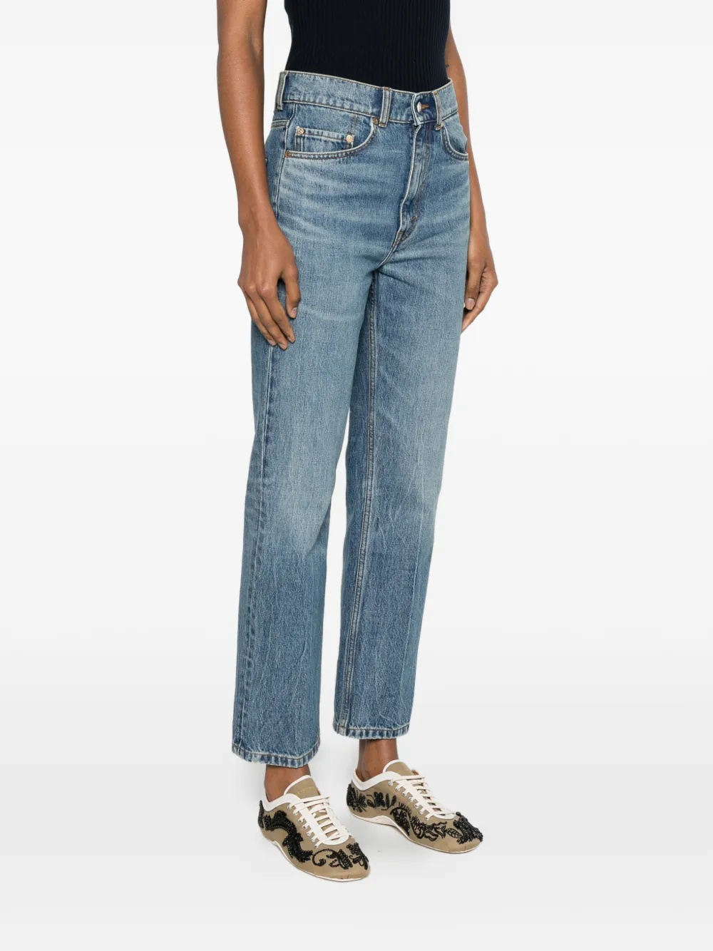 SANDRO Straight jeans Blauw