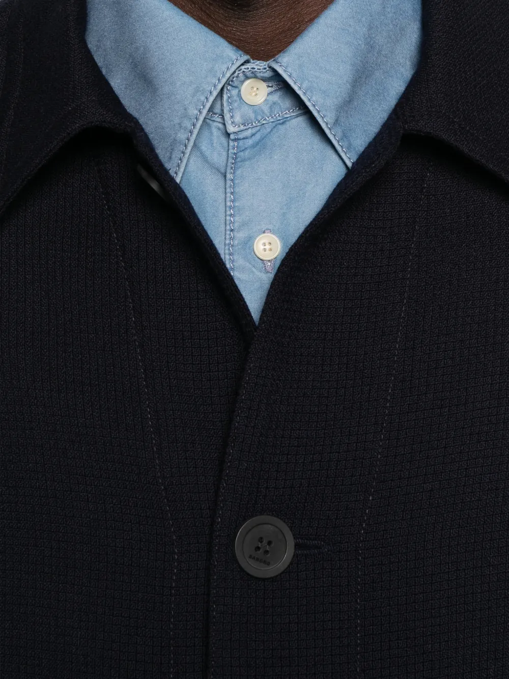 SANDRO Jas met knopen Blauw