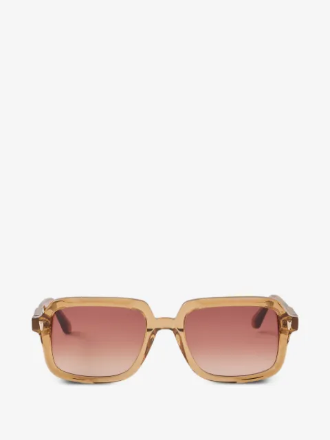 SANDRO logo-plaque rectangle-frame sunglasses