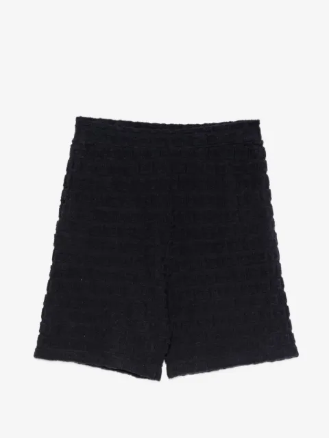 SANDRO Sponge Frottee-Shorts aus geometrischem Jacquard