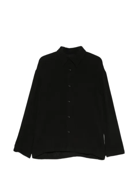 SANDRO long-sleeve buttoned shirt