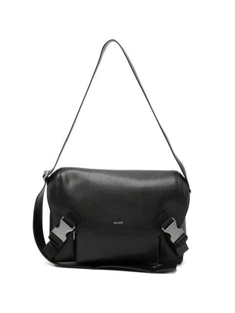 SANDRO buckle-fastening messenger bag