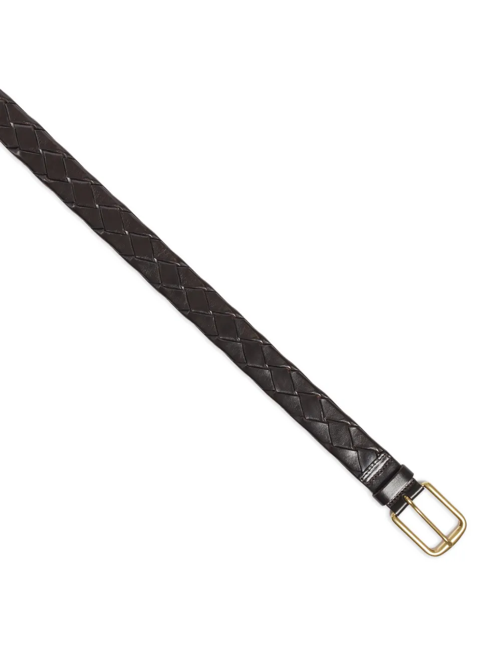 SANDRO Leren riem Bruin