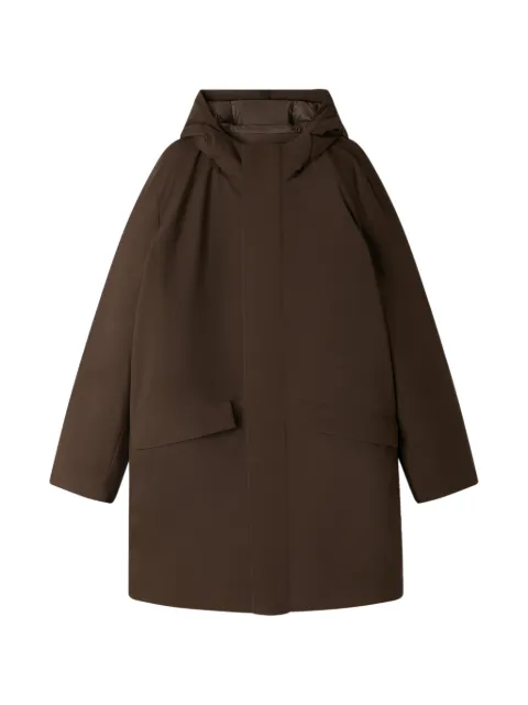 SANDRO zip-up hooded parka