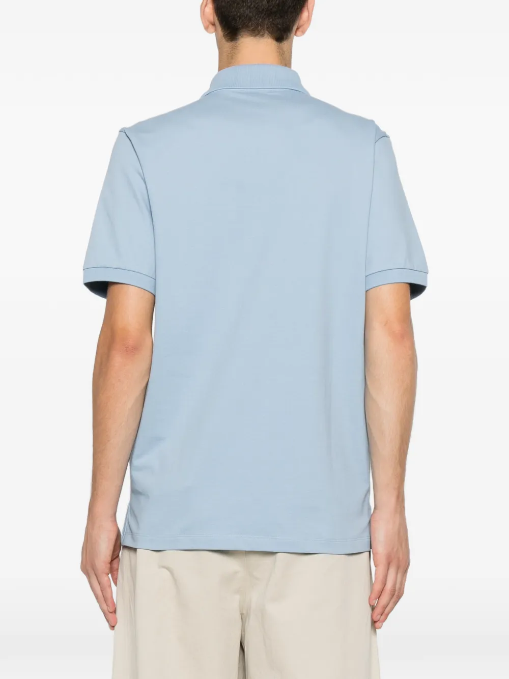 SANDRO Poloshirt met logopatch Blauw