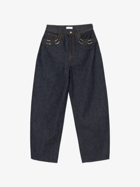 SANDRO wide-leg balloon jeans