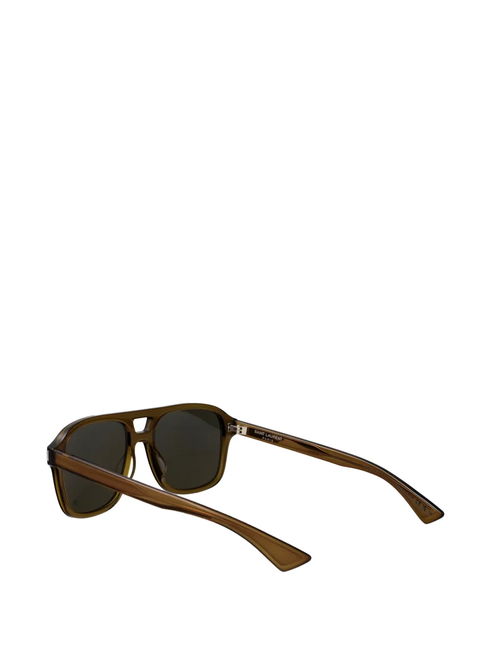 Saint Laurent Eyewear SL 881 zonnebril met piloten montuur Bruin