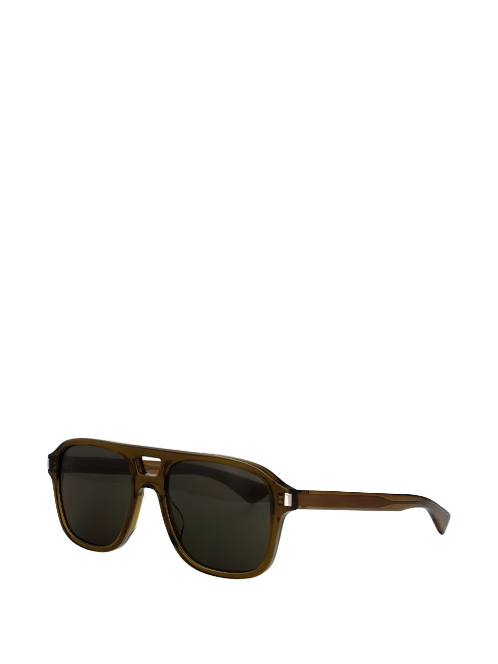 Saint Laurent Eyewear SL 881 zonnebril met piloten montuur Bruin