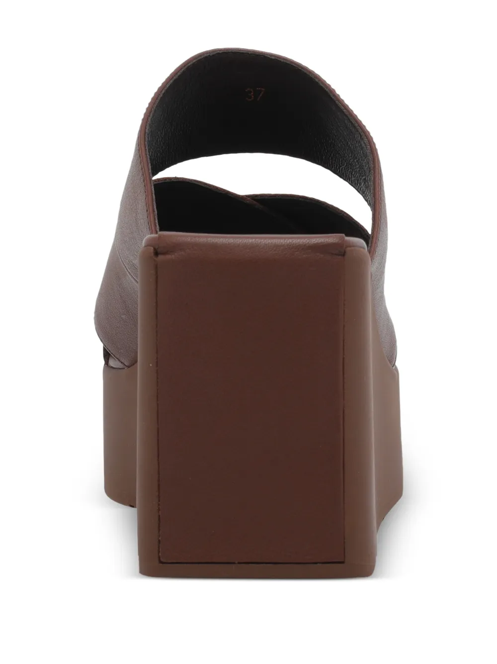 Vic Matie Travel crossover wedge sandals Bruin