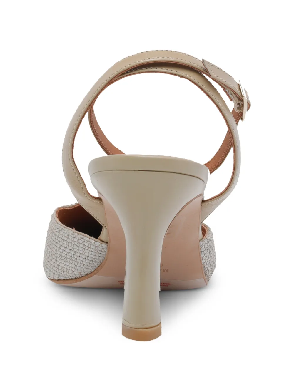 ANGEL ALARCON Greta pumps met gespsluiting Zilver