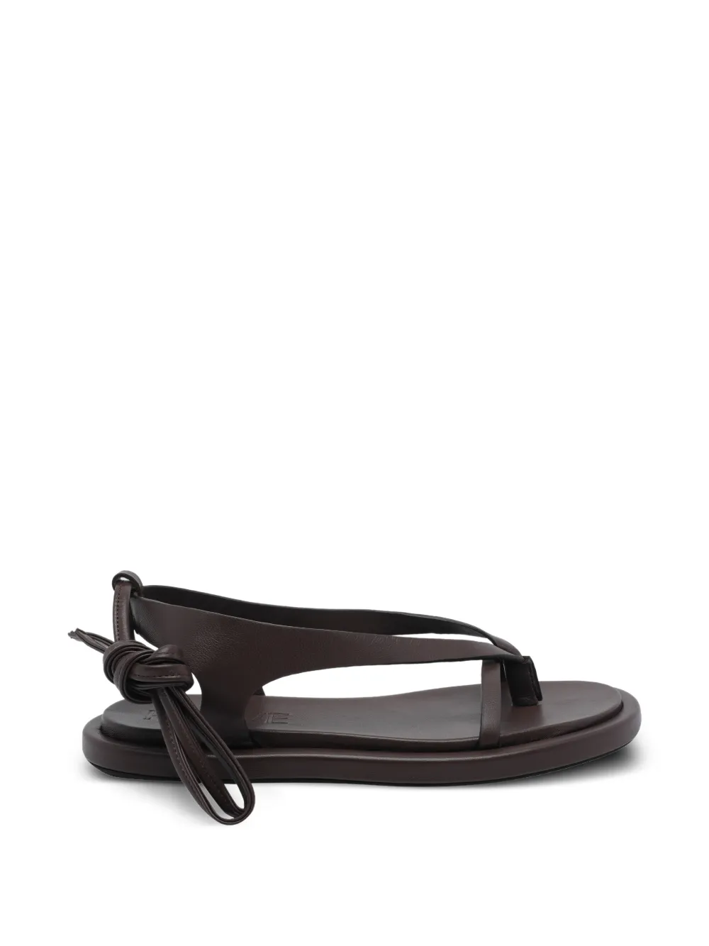 POEVE Flavia sandalen met veters Bruin