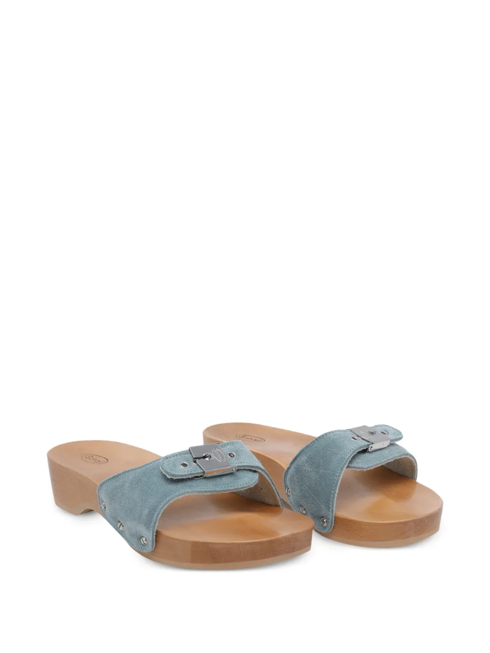 Scholl Pescura buckle-fastening sandals Blauw