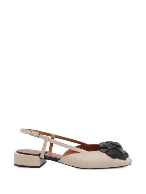 ANGEL ALARCON zapatillas con apliques florales
