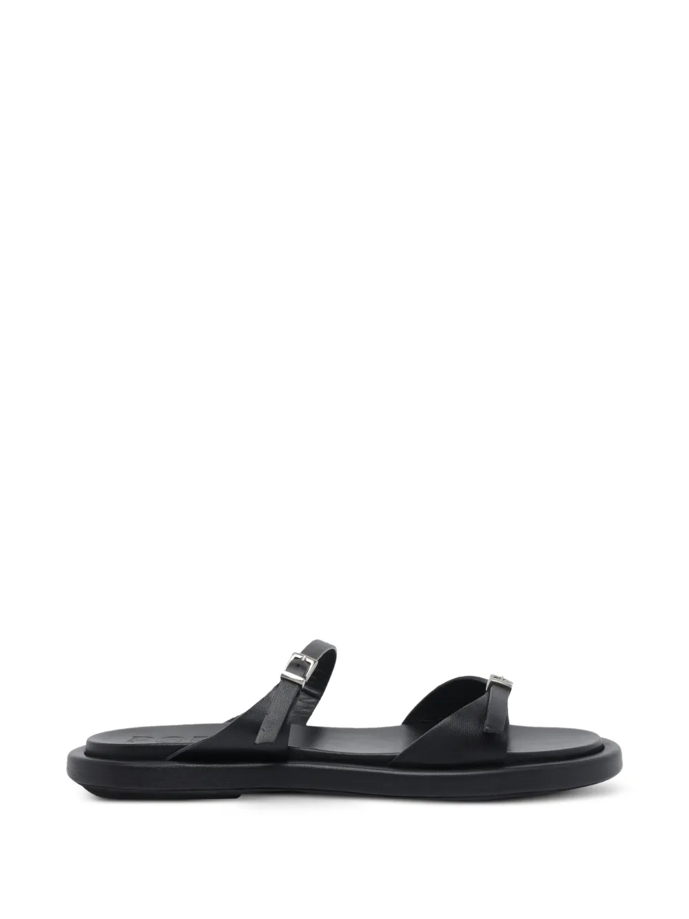 POEVE Laila sandalen met gespdetail Zwart