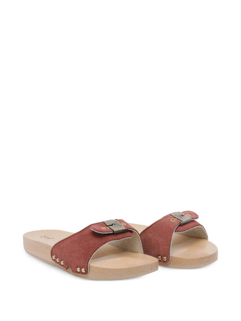 Scholl Pescura suede sandals Bruin