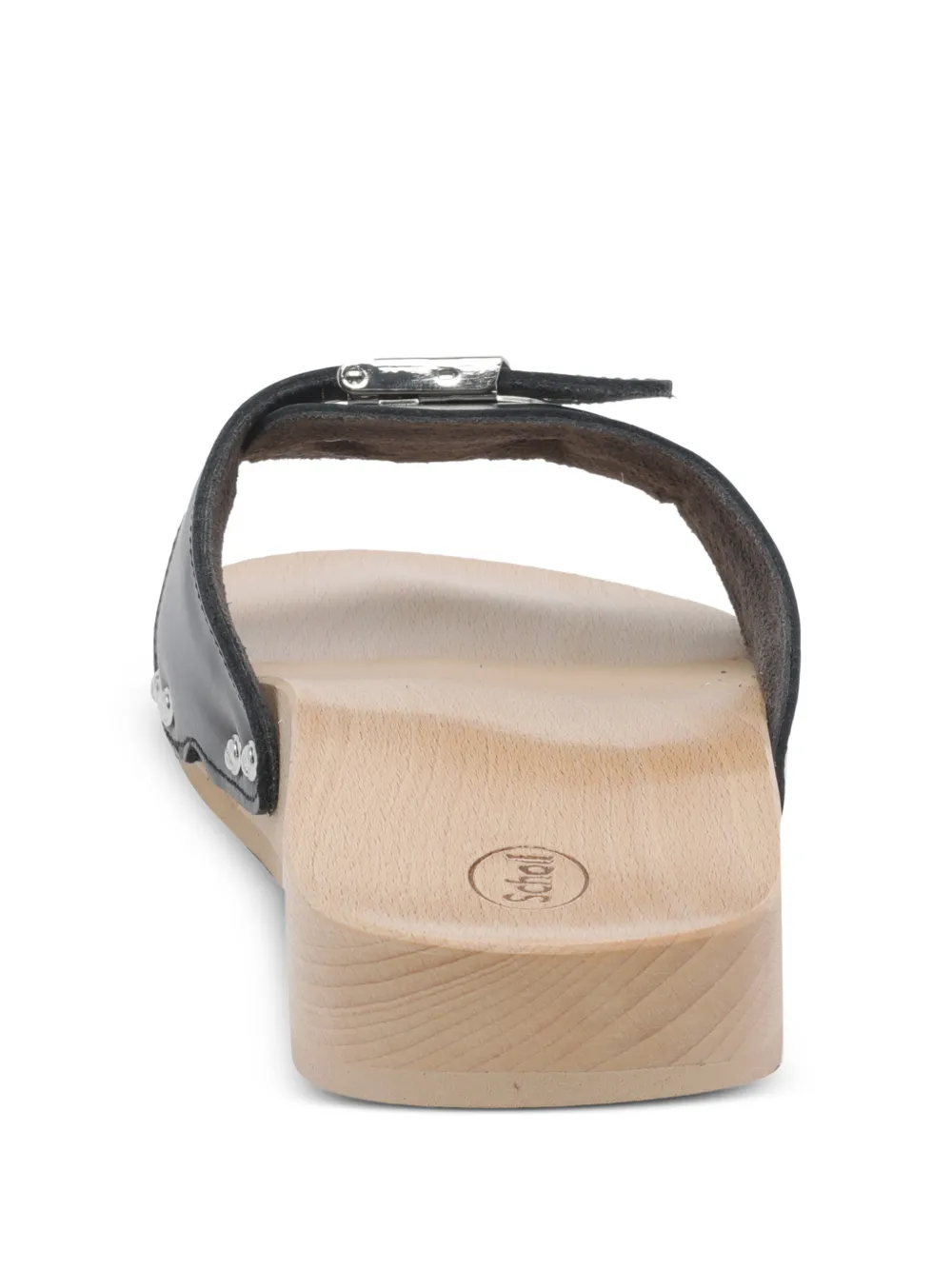 Scholl Pescura leather sandals Zwart