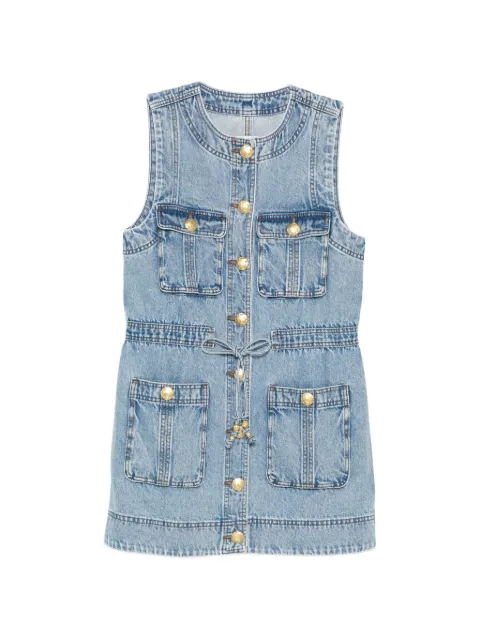 Aje Goldie denim dress