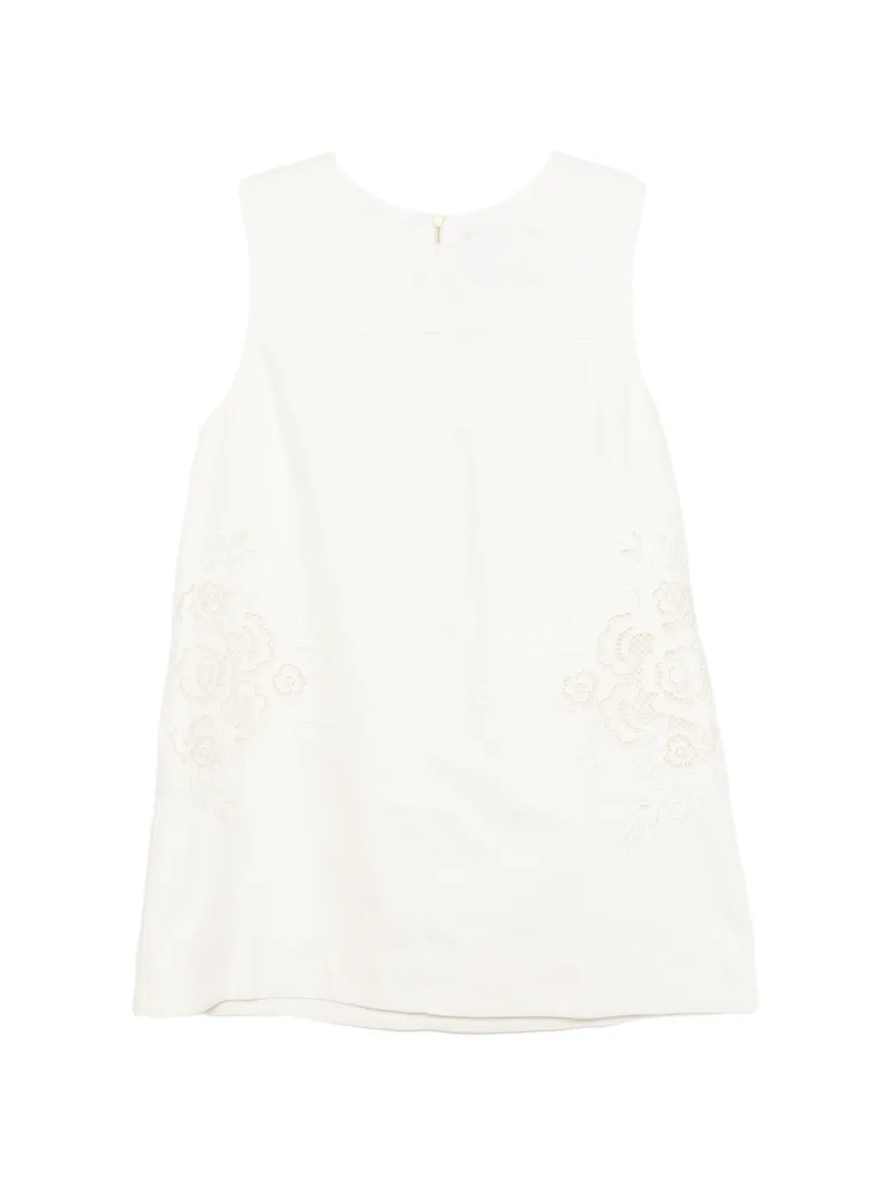 Aje Halo embroidered mini dress - Toni neutri
